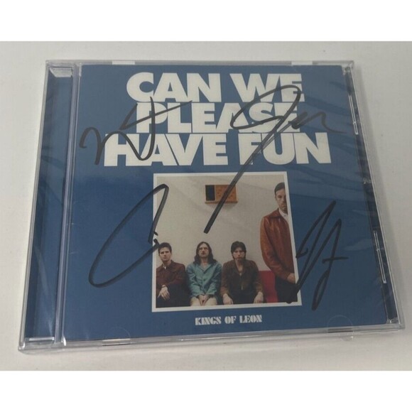Kings Of Leon - Can We Please Have Fun Signed Autographed Music CD - Picture 1 of 8